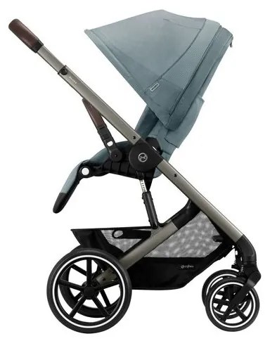 CYBEX športový kočík Balios S Lux - sky blue (silver frame)