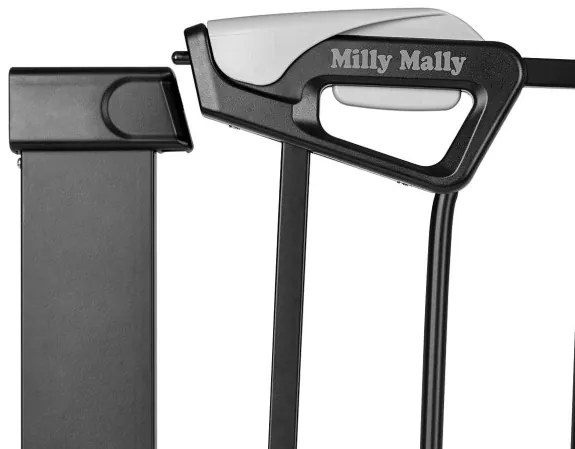 Bezpečnostná zábrana GUARDY 104 s rozšírením, čierna