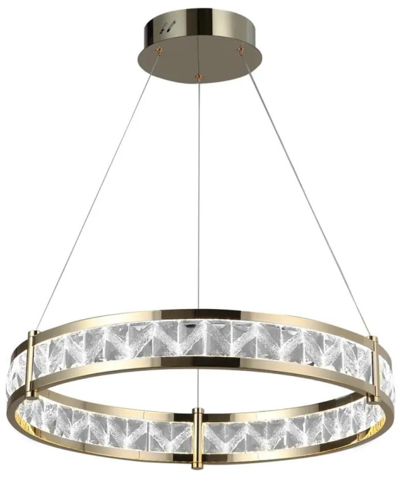 LED Stmievateľný luster na lanku ENRIQUE LED/40W/230V 3000-6000K +diaľkové ovládanie