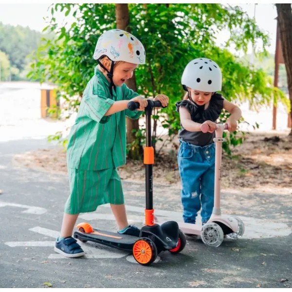 Lionelo - Detská kolobežka JESSY 3xAA ružová