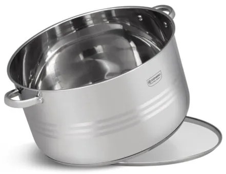 WELLHOX Nerezový hrniec s pokrievkou Ø 38 cm, 23,8 l