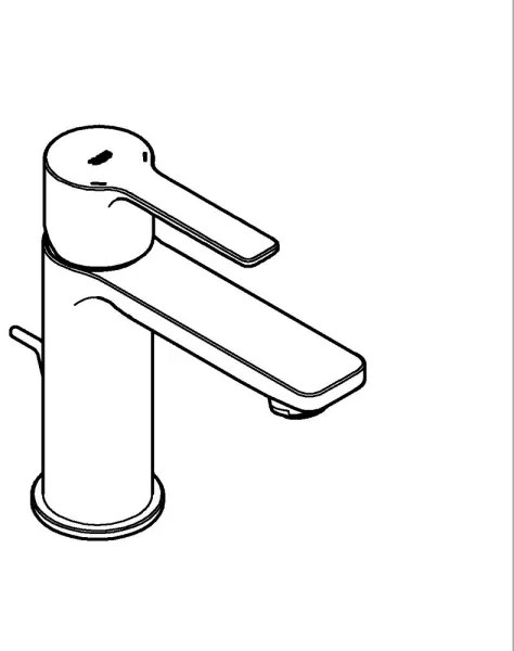 GROHE 32109GL1 - Umývadlová batéria LINEARE zlatá