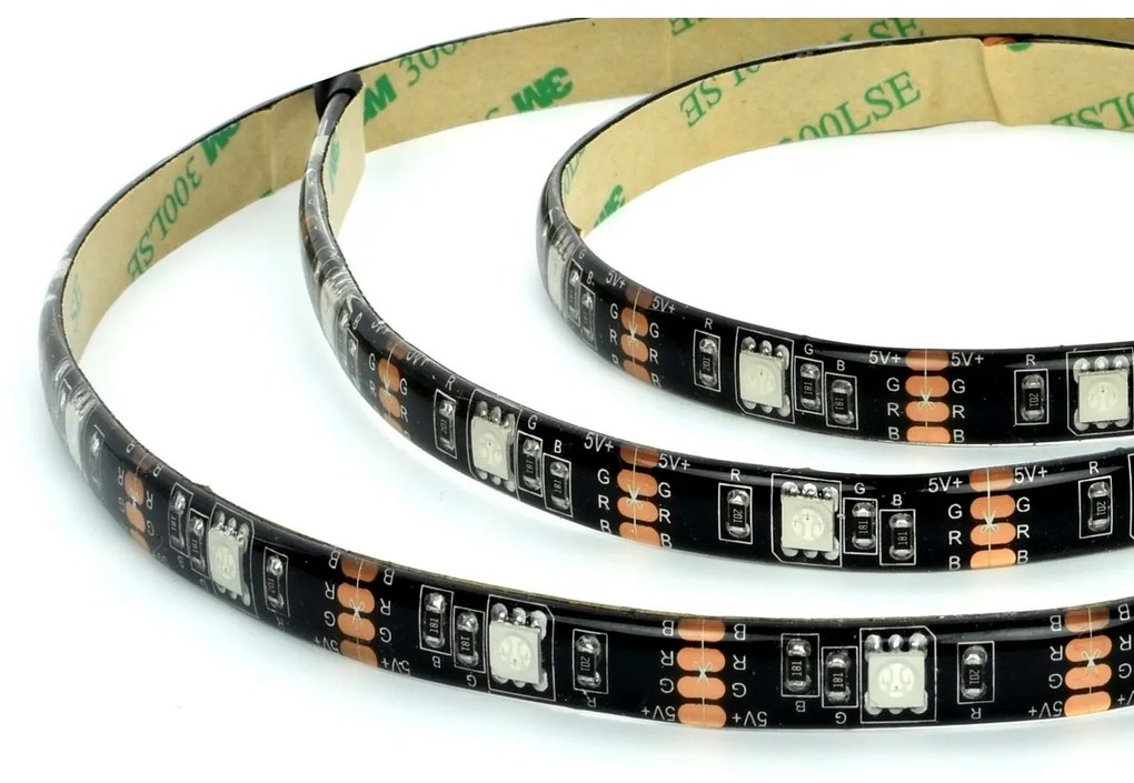Retlux RLS 102 LED pásik s USB konektorom RGB, 2 x 50 m