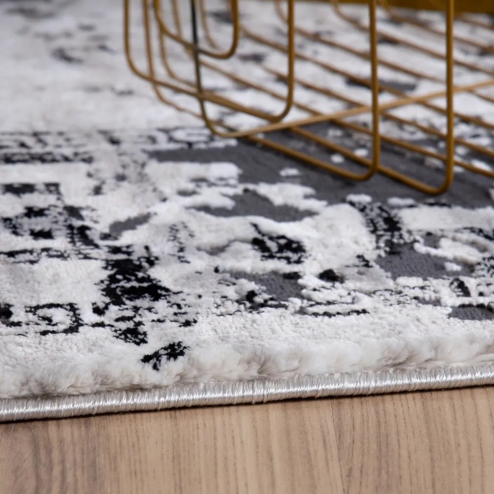 Obsession, Kusový koberec Opal 911 grey, 120x170, šedá, kancelária