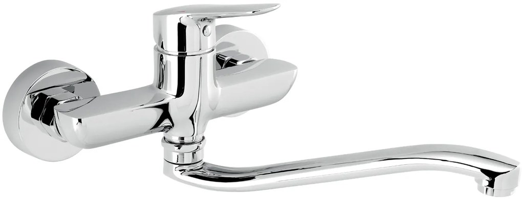 Novaservis, Dřezová umyvadlová baterie 150 mm Metalia 54 ECO, chrom, 54070-0E