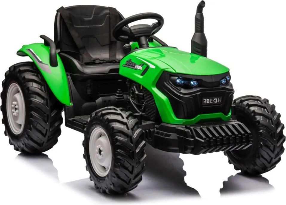LEAN CARS Elektrický traktor HC-306 zelený 24V