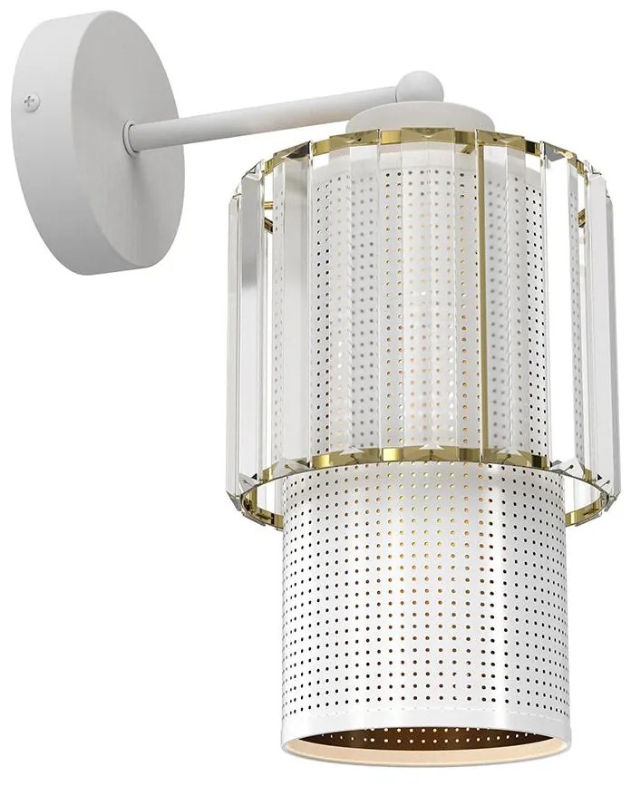 Milagro Nástenná lampa BLANCO 1xE27/60W/230V biela MI1897