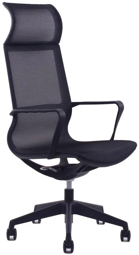 SEGO Kancelárska stolička SKY HIGH BLACK čierna