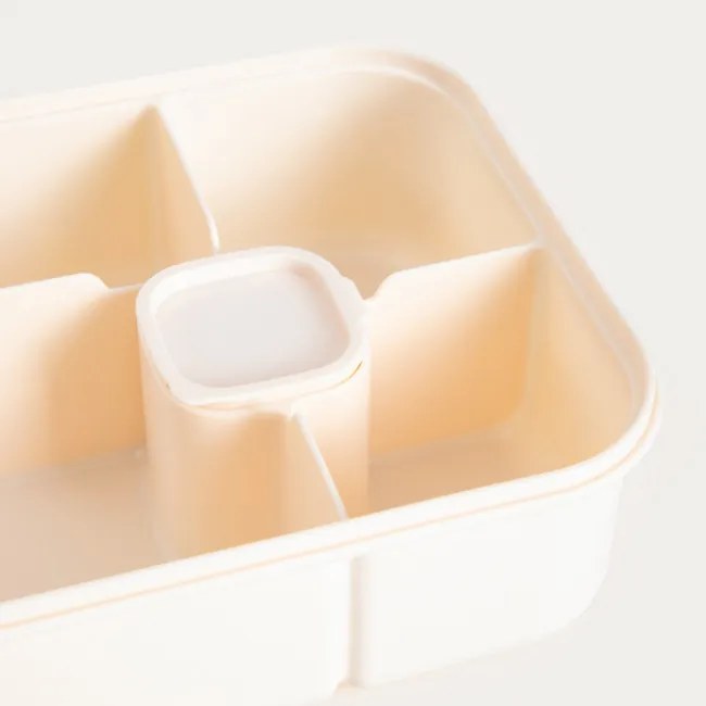 Obedový box SPACEKID krémový 749629