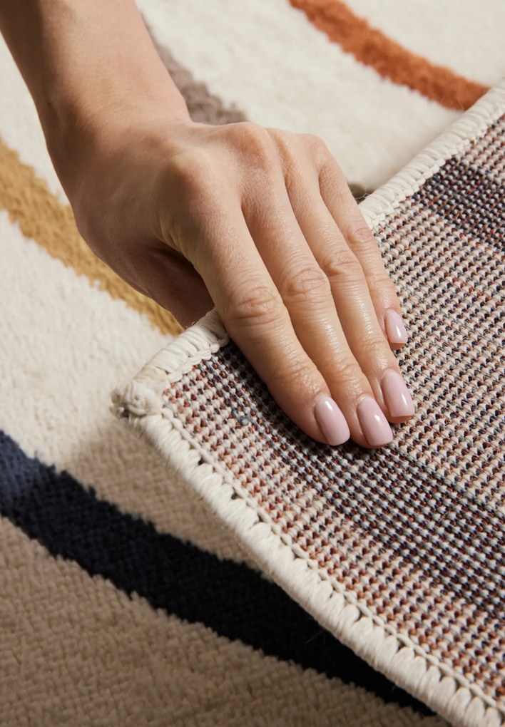 Hanse Home, Detský koberček Adventures 106212 Cream Multicolor, 160x235, biela, detská izba