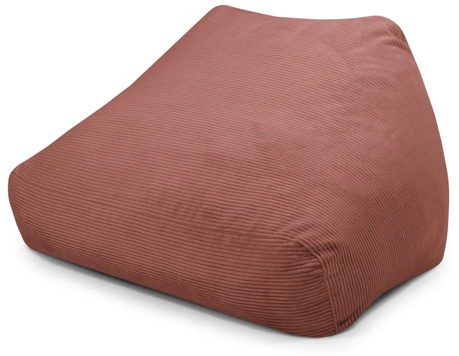 Menčestrový sedací vak v tehlovej farbe Sofa Snug – SLOWDOWN