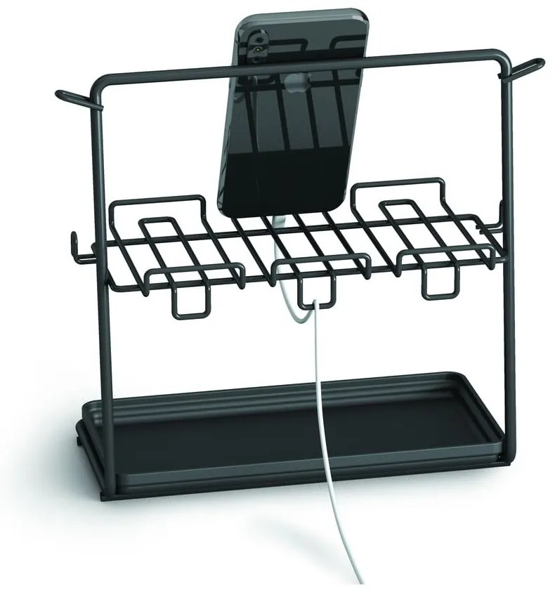 Čierny kancelársky organizér Metaltex My Pocket