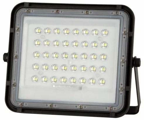 LED Vonkajší solárny reflektor LED/6W/3,2V IP65 4000K čierna + DO