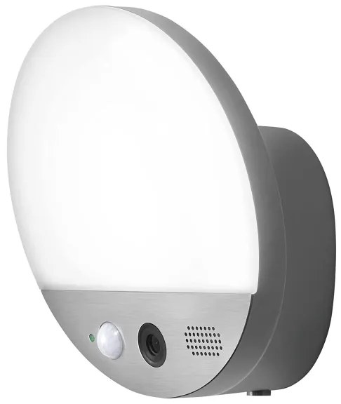 Ledvance- LED Nástenné svietidlo so senzorom a kamerou SMART+ 15W/230V Wi-Fi IP44
