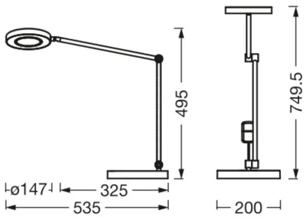 Ledvance - LED Stmievateľná lampa SUN@HOME LED/20W/230V 2200-5000K CRI 95 Wi-Fi