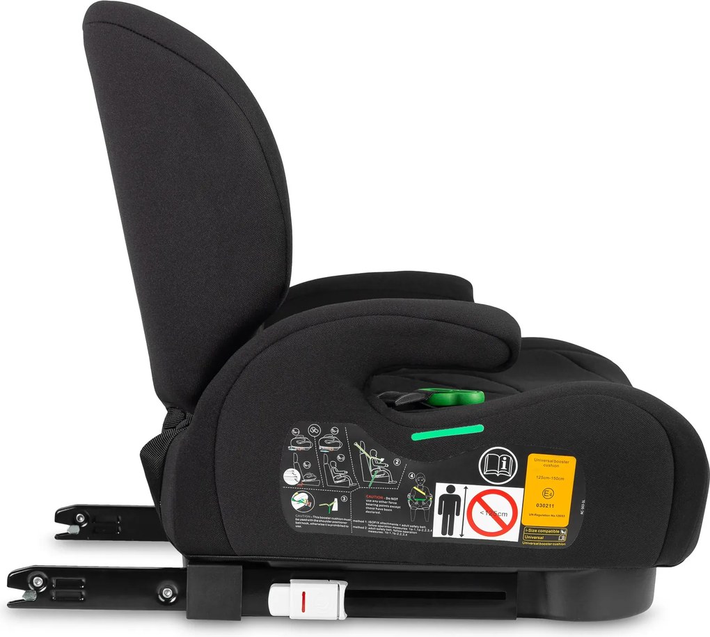 Autosedačka Caretero Irbis I-SIZE 125-150 cm , podsedak s opierkou chrbta Farba: Emerald