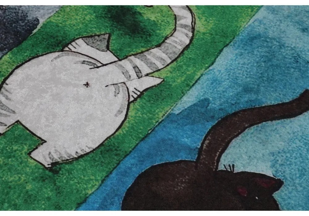 Kúpeľňové predložky v súprave 2 ks 60x100 cm Gatto Carino – Foutastic
