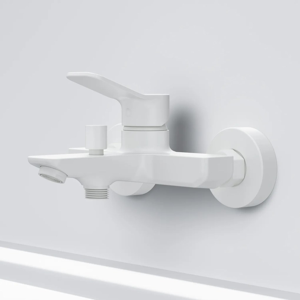 Vaňová a sprchová batéria AM.PM X-Joy FXA10033 jednopáková, biela