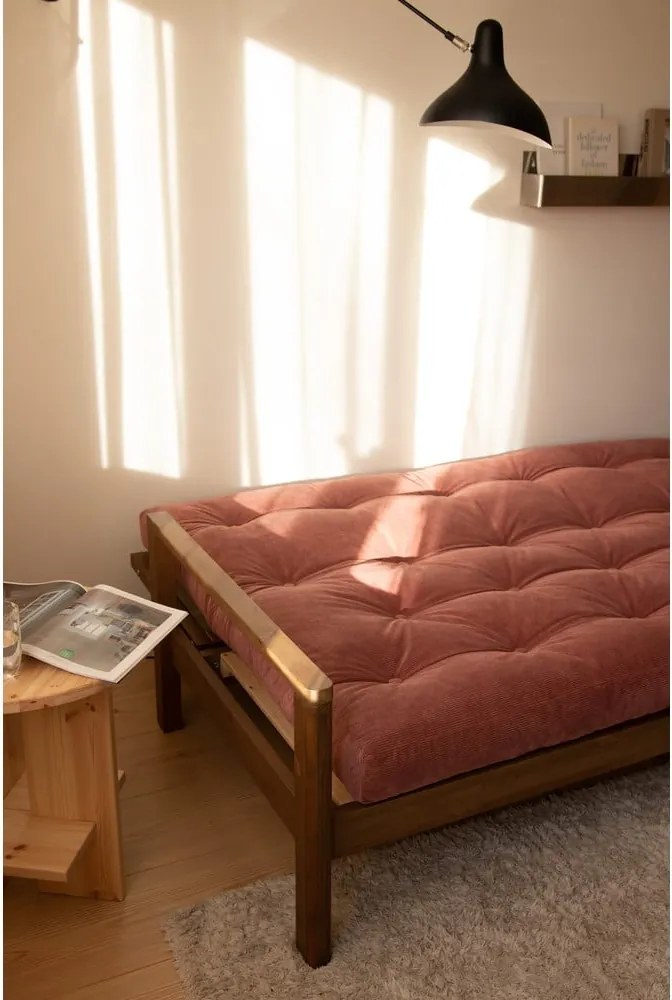 Čierno-antracitová rozkladacia pohovka 205 cm Knob – Karup Design