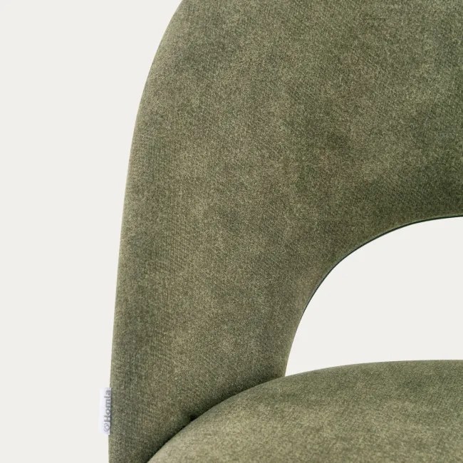 Jedálenská stolička TRIVIO zelená 767364