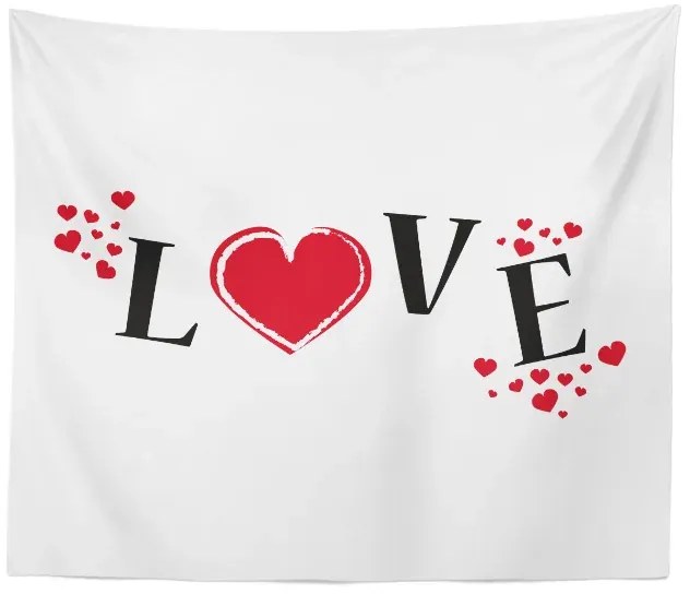 Sablio Deka Love: 150x120 cm