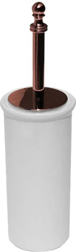 Perla PE1207 WC kefa na postavenie, ružové zlato
