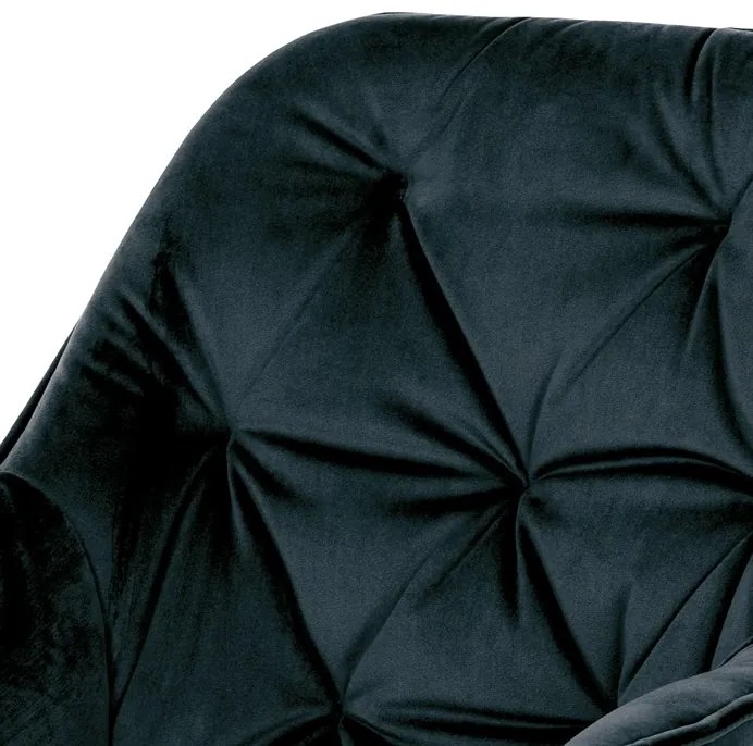 Autronic BONTEC Jedálenská stolička, modrá, zamatová látka, DCH-421 BK4 Farba: Ružová