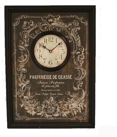 Nástenné hodiny Antic Line Parfumerie de Grasse