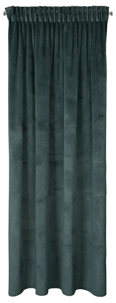 ZATEMŇOVACÍ ZÁVES NA PÁSKE ELIZA 140X300 CM TMAVOMÄTOVÁ