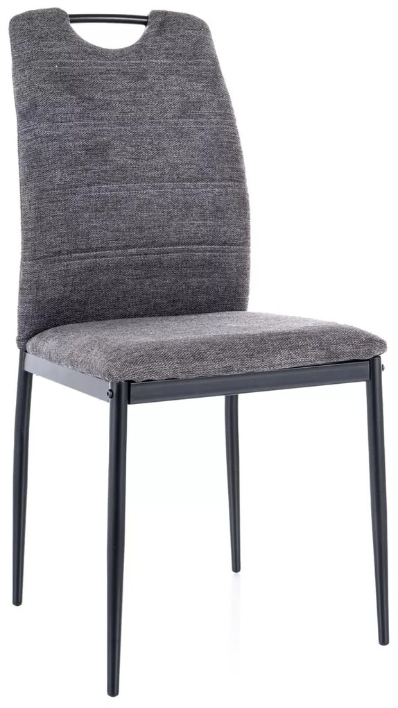 Jídelní židle Rip Brego šedá/černá