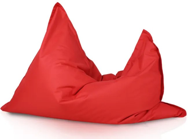 Vankúš na sedenie červený nylon