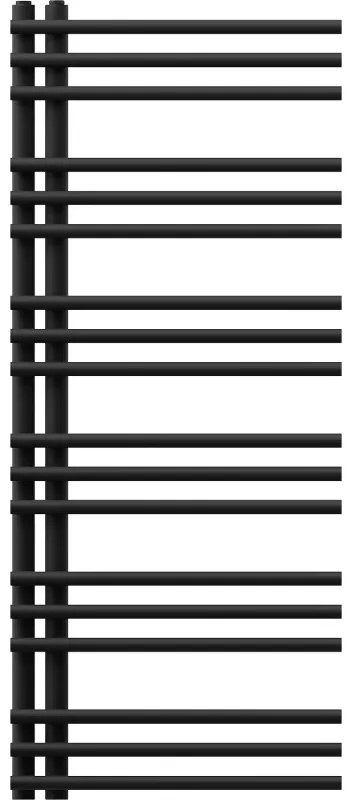 Mexen Neptun, vykurovacie teleso 1200 x 500 mm, 456 W, čierna, W101-1200-500-00-70