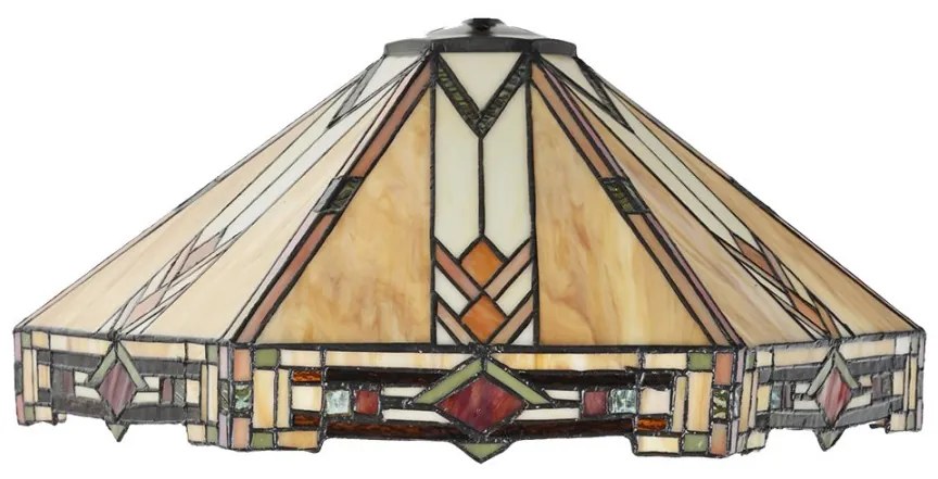 Luxury Tiffany lampa stojacia kolekcia ACRUX Ø50*166