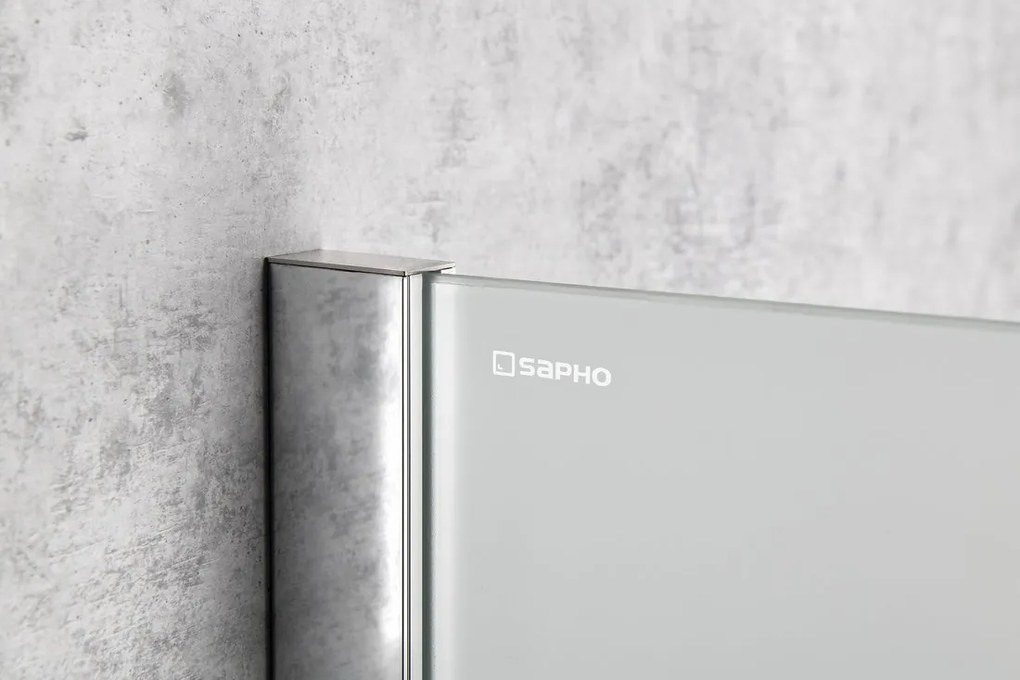 Sapho Sapho, Deliaca stena medzi pisoármi 40x100cm, mliečne sklo, PW140