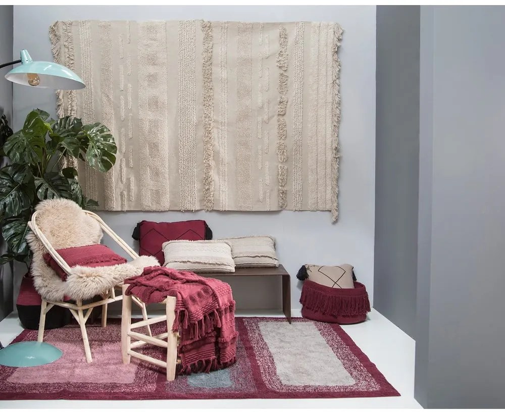 Svetlosivo-krémový prateľný ručne tkaný bavlnený koberec 170x240 cm Air Natural – Lorena Canals