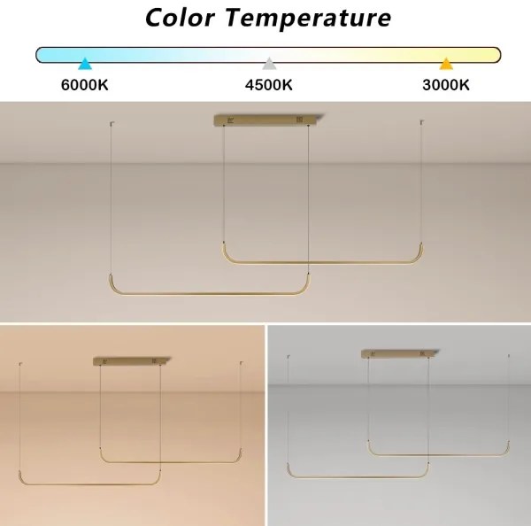 Immax NEO 07228L - LED Stmievateľný luster na lanku PATTINI LED/53W/230V Tuya+DO