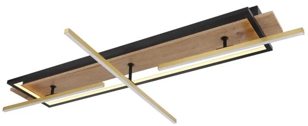 Globo 67296D2 - LED stropné svietidlo BEATRIX LED/48W/230V hnedé