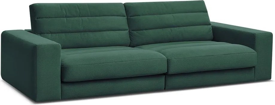 Zelená zamatová pohovka 276 cm Sierra – Bobochic Paris