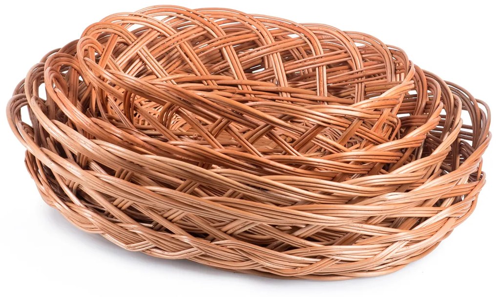 Košík prútený Joy I.š. 34 x hl. 25 x v. 10(cm)