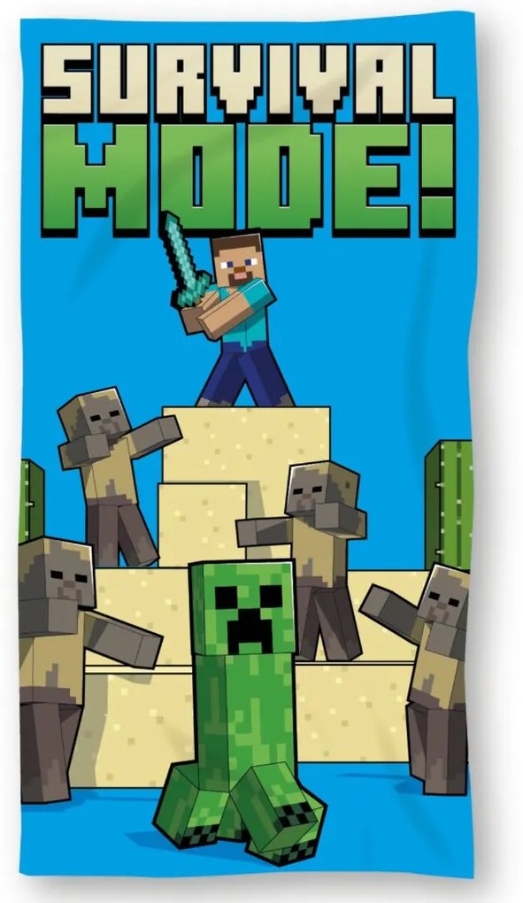 Detská osuška Minecraft 70X140cm Setino