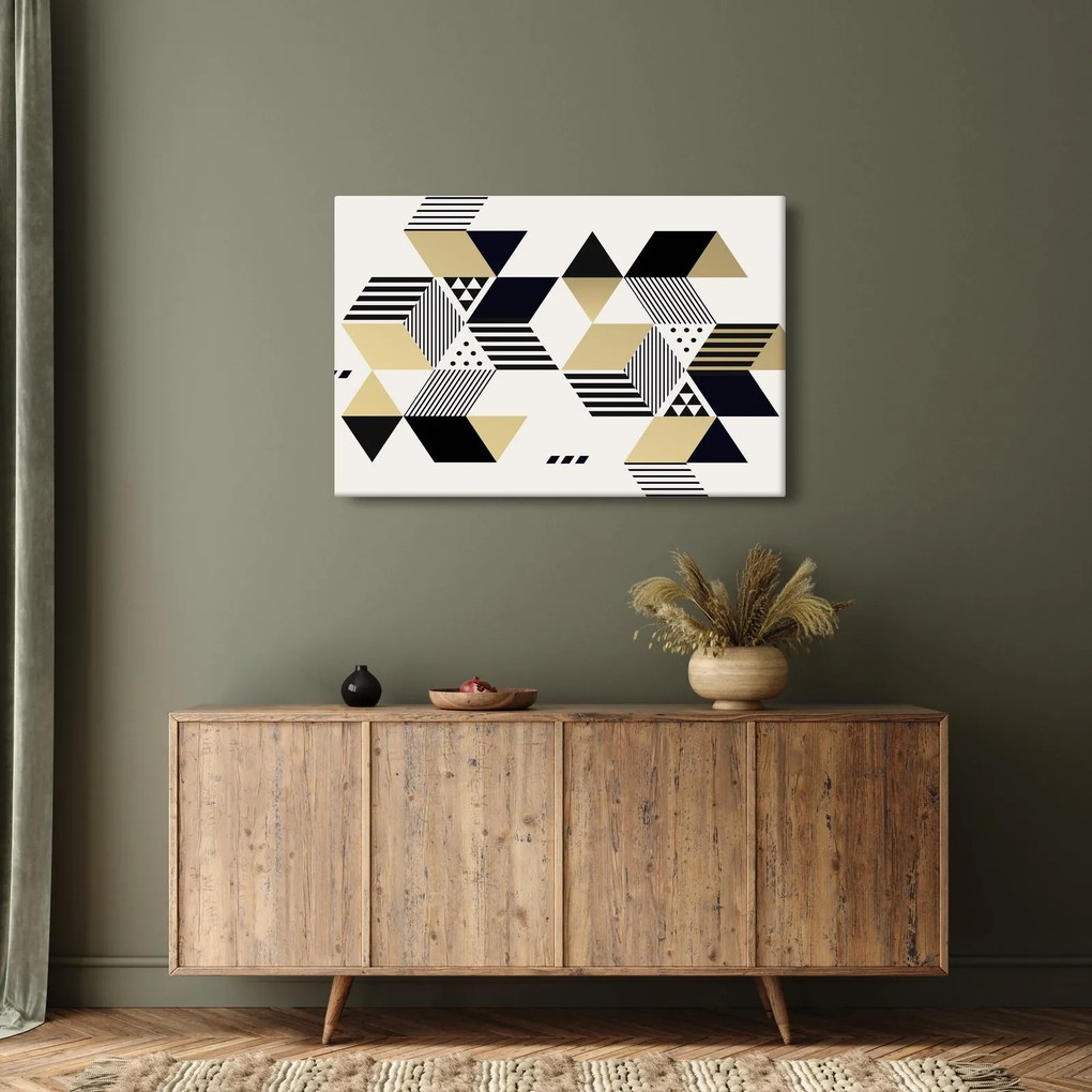Obraz - Geometrické tvary N⁰1 (90x60 cm)
