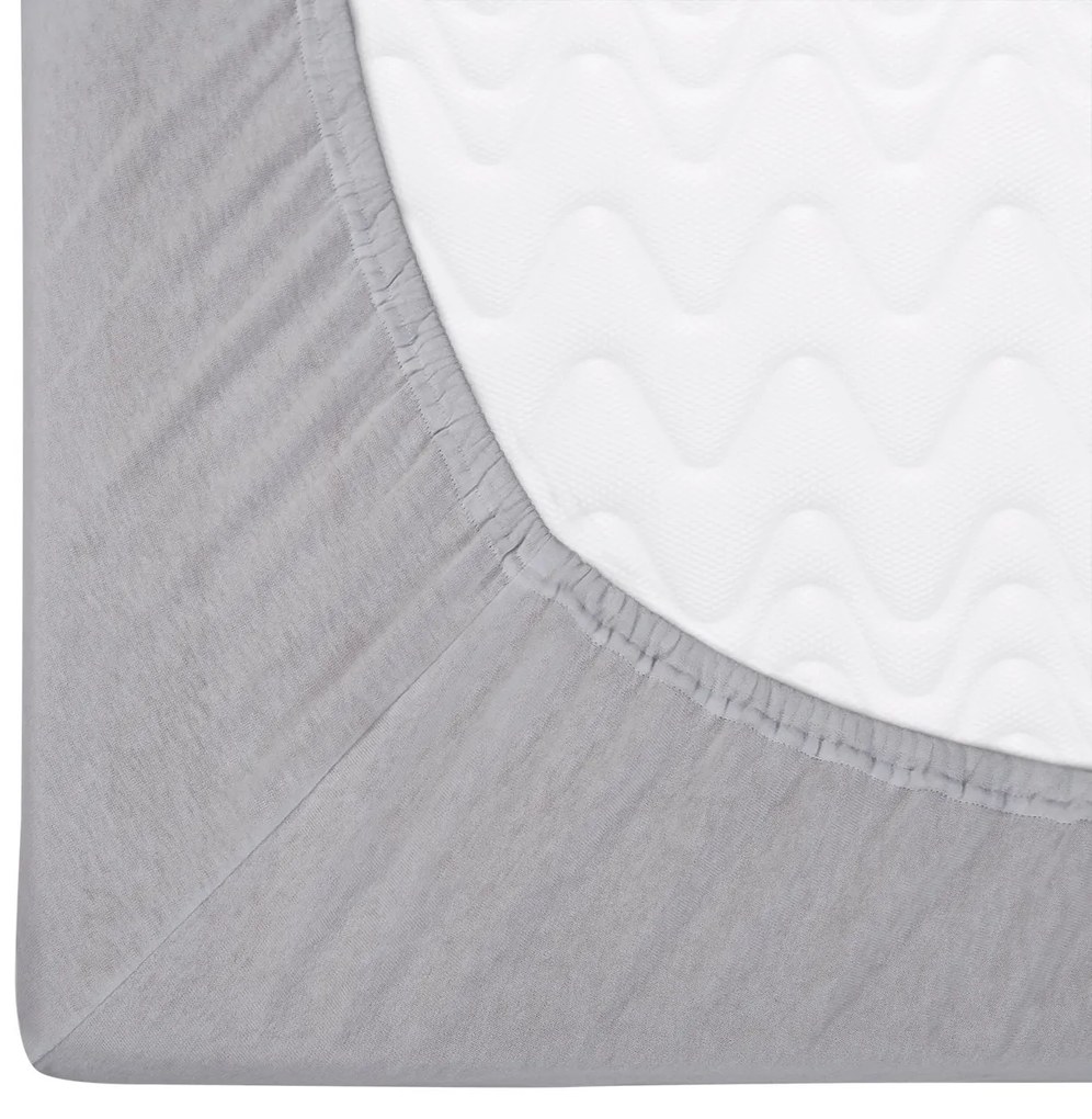 Darymex JERSEY PRESTIERADLO PREMIUM 110X200 CM SIVÉ