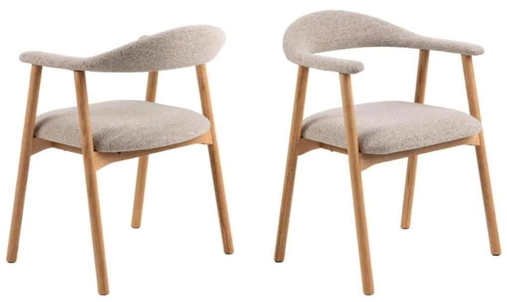 Škandinávska stolička Addi (02364) s podrúčkami