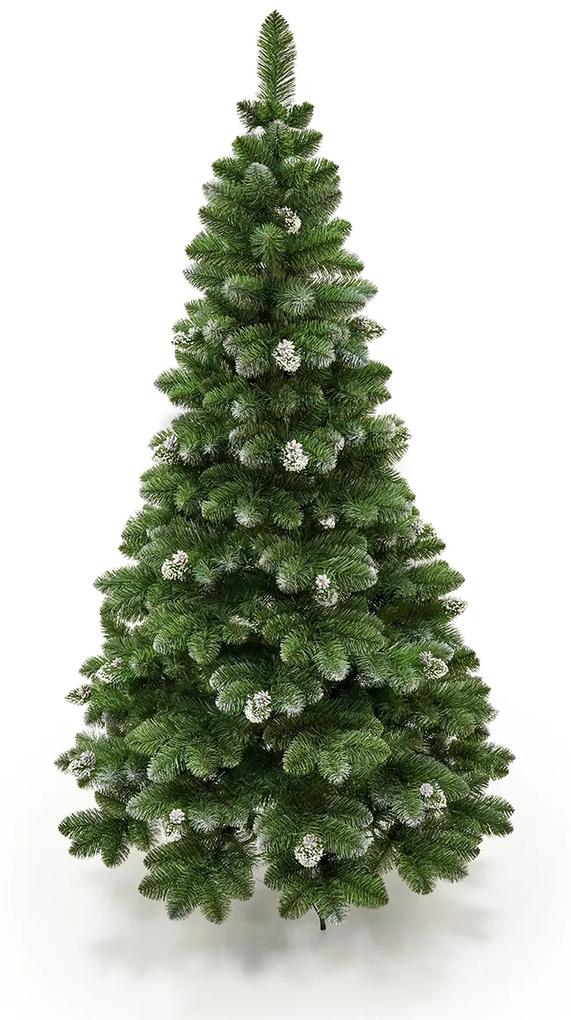 Umelý vianočný stromček s efektom mrazu PREMIUM | 2.5m