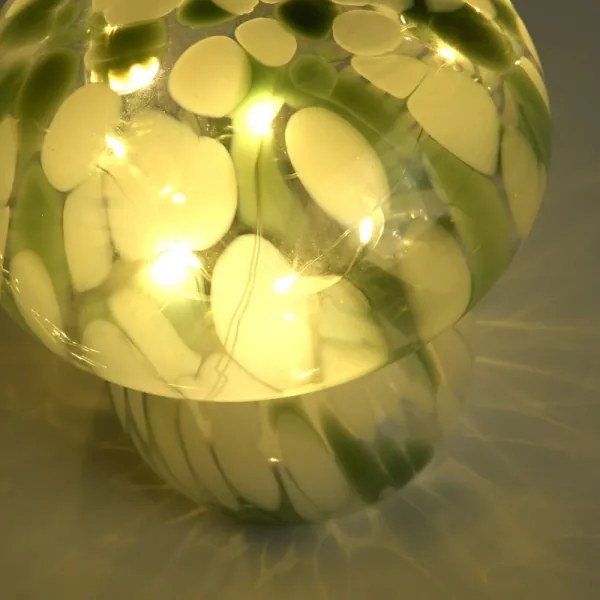 Searchlight EU27027GR - LED stolná lampa AMELIA LED/0,2W/230V zelená