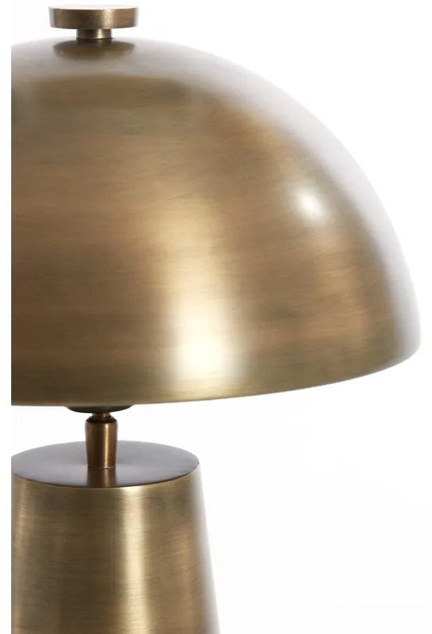 Stojacia lampa v bronzovej farbe s kovovým tienidlom (výška 52 cm) Dita – Light & Living