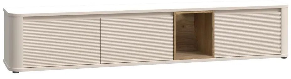 Televízny stolík INAR béžová/hnedá