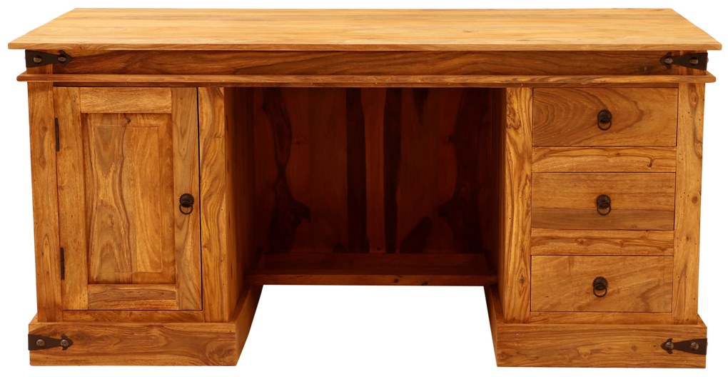 furniture-nabytek.cz - Pracovný stôl z masívneho palisandrového dreva 160x76x80