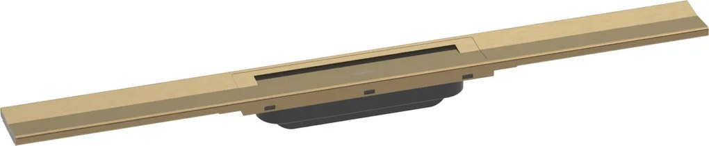 Hansgrohe RainDrain Flex, vrchná sada sprchového žľabu 900, skracovateľný, pre inštaláciu voľne na plochu, kartáčovaný bronz, HAN-56045140