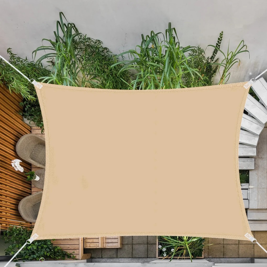 PreHouse Tieniaca plachta obdĺžnik 400x200cm - béžová
